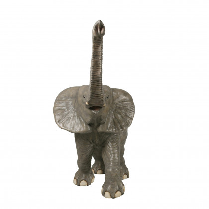 Toscano - Good LuckTrunk-Up Baby Elephant Statue