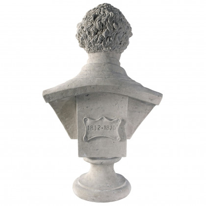 Toscano - Charles Dickens Sculptural Bust