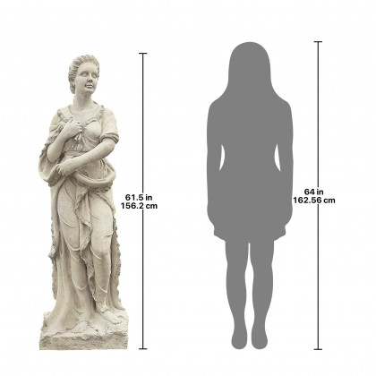 Toscano - The Four Goddesses of the Seasons Winter Statue