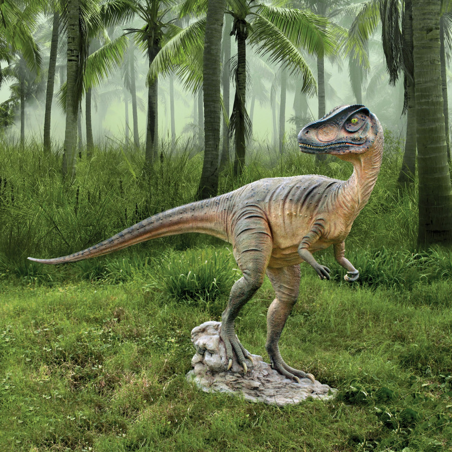 Toscano - Jurassic-Sized Allosaurus Dinosaur Statue