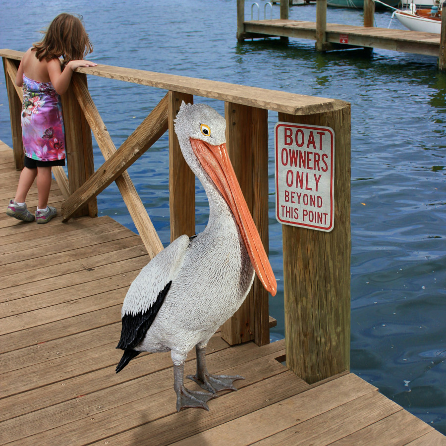 Toscano - The Giant White Pelican Statue