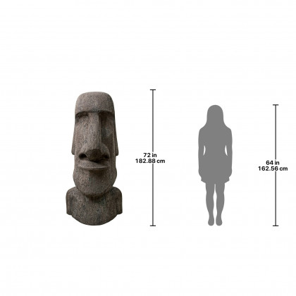 Toscano Easter Island Ahu Akivi Moai Monolith Statue - Giant
