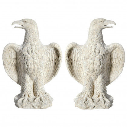 Toscano - Set of 2 America Grand-Scale Eagle Statue