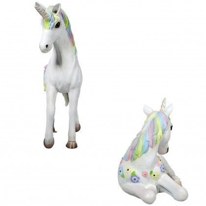 Toscano - Shimmer and Sparkle the Magical Mystical Unicorn Statues