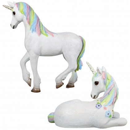 Toscano - Shimmer and Sparkle the Magical Mystical Unicorn Statues