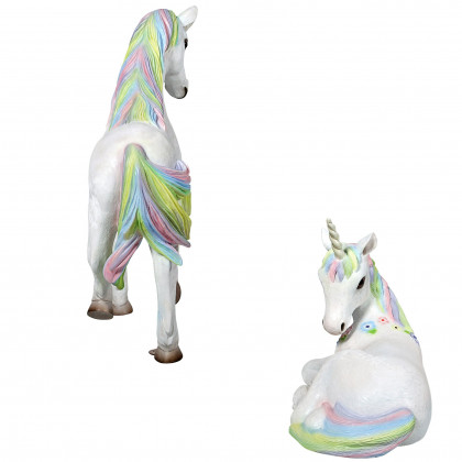 Toscano - Shimmer and Sparkle the Magical Mystical Unicorn Statues