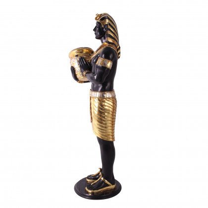Toscano - Guardian Asar Egyptian Wine Holder Statue