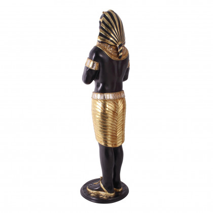 Toscano - Guardian Asar Egyptian Wine Holder Statue