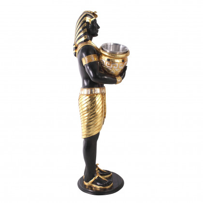 Toscano - Guardian Asar Egyptian Wine Holder Statue