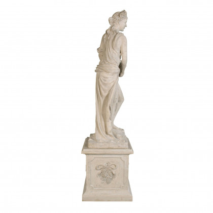 Toscano - The Four Goddesses of the Seasons Autumn Statue with Plinth