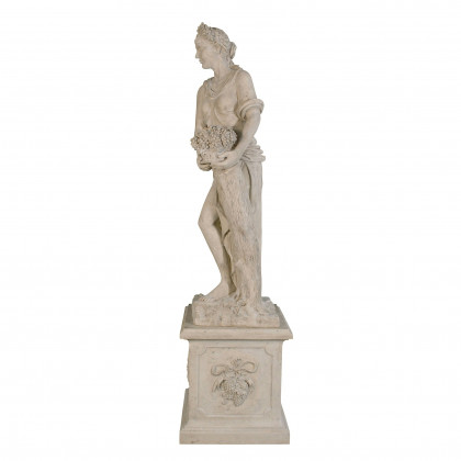 Toscano - The Four Goddesses of the Seasons Autumn Statue with Plinth