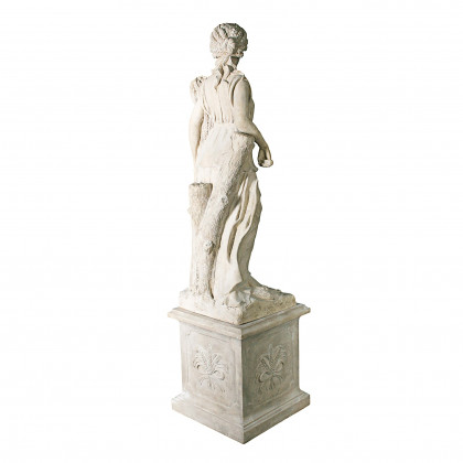Toscano - The Four Goddesses of the Seasons Summer Statue with Plinth