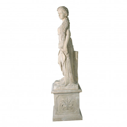 Toscano - The Four Goddesses of the Seasons Summer Statue with Plinth