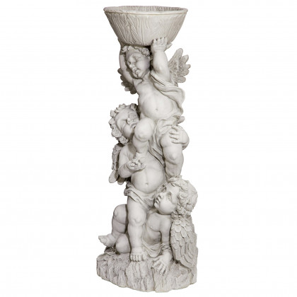 Toscano - Three Cherubs with Urn Statue