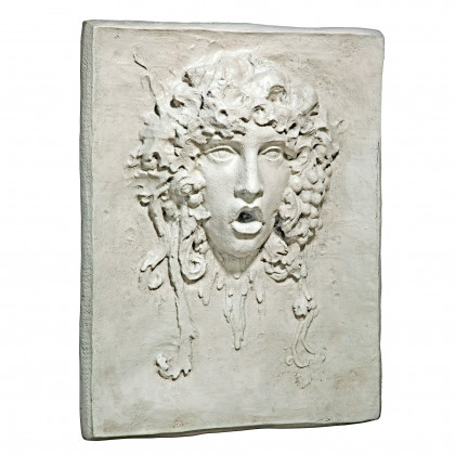 Toscano - Vappa Italian-Style Greenmen Wall Sculpture in Large