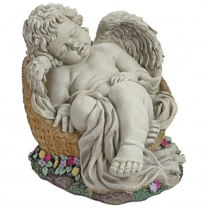 Toscano Afternoon Nap Angel Statue - Large