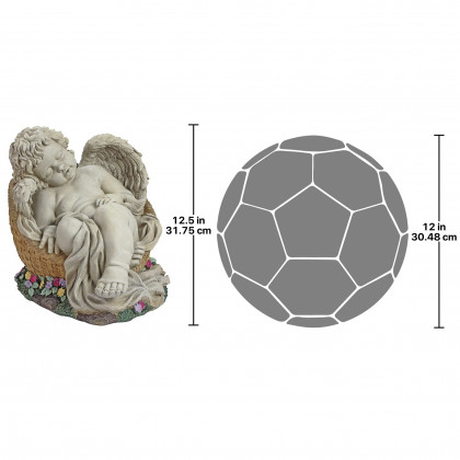 Toscano Afternoon Nap Angel Statue - Large