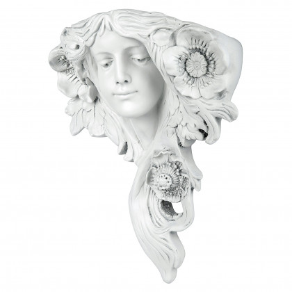 Toscano French Greenmen Planter Wall Sculpture - Le Printemps