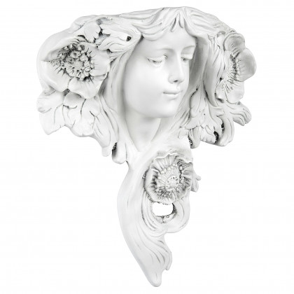 Toscano French Greenmen Planter Wall Sculpture - Le Printemps