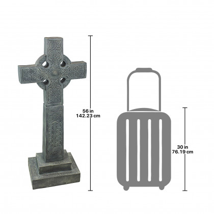 Toscano - Full-Size Chisholm Highland Celtic Cross Statue