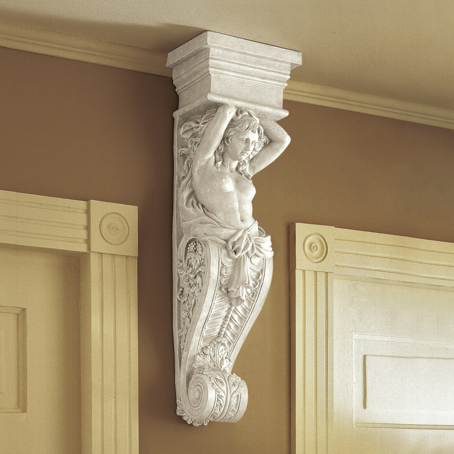 Toscano - Caryatid Female Wall Sculpture