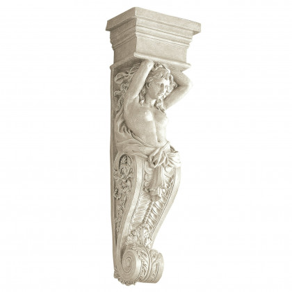 Toscano - Caryatid Female Wall Sculpture