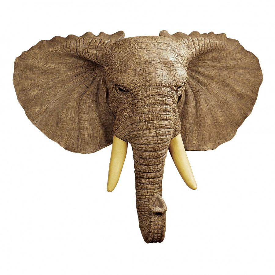 Toscano - Lord Earl Houghton Elephant Wall Sculpture