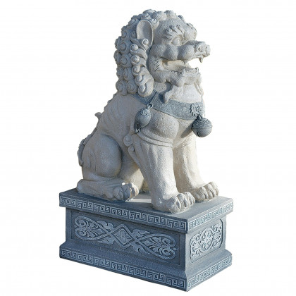 Toscano - Giant Foo Dog of the Forbidden City Statue