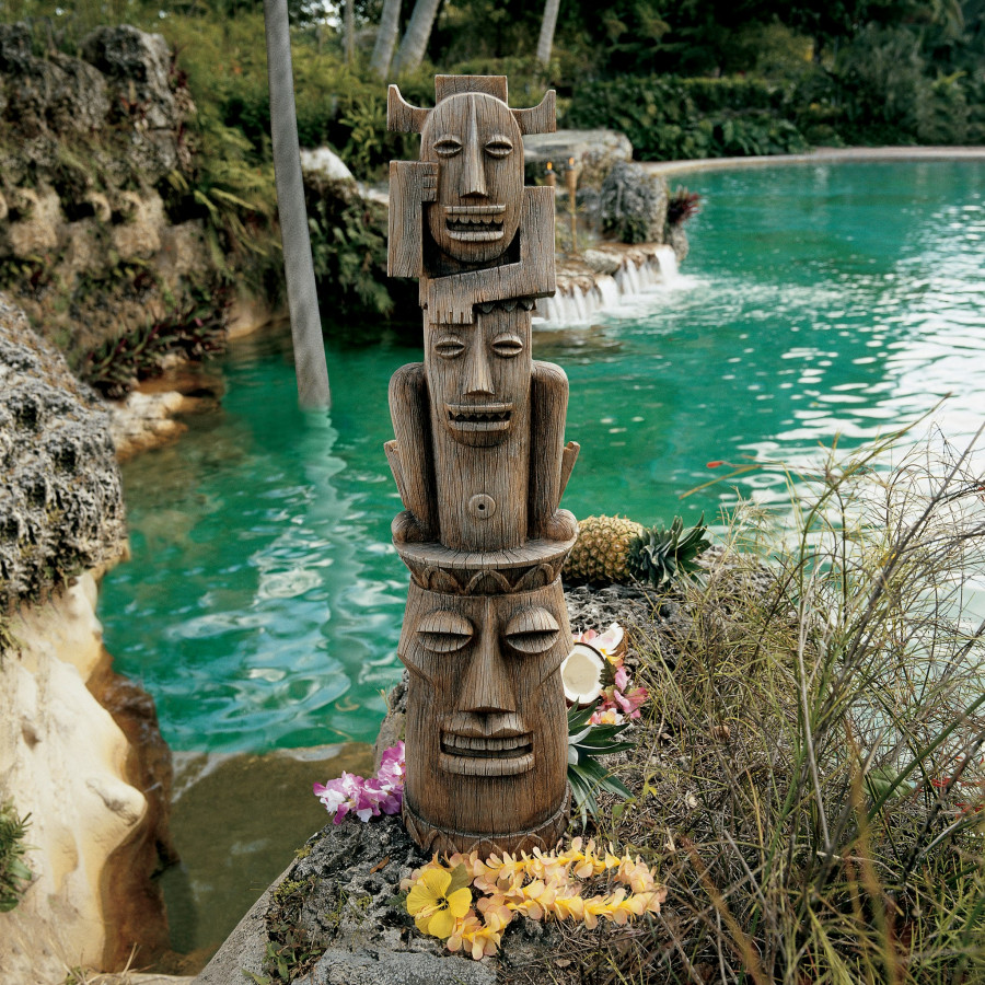 Toscano - Tiki Gods Statue Gods of the Three Pleasures