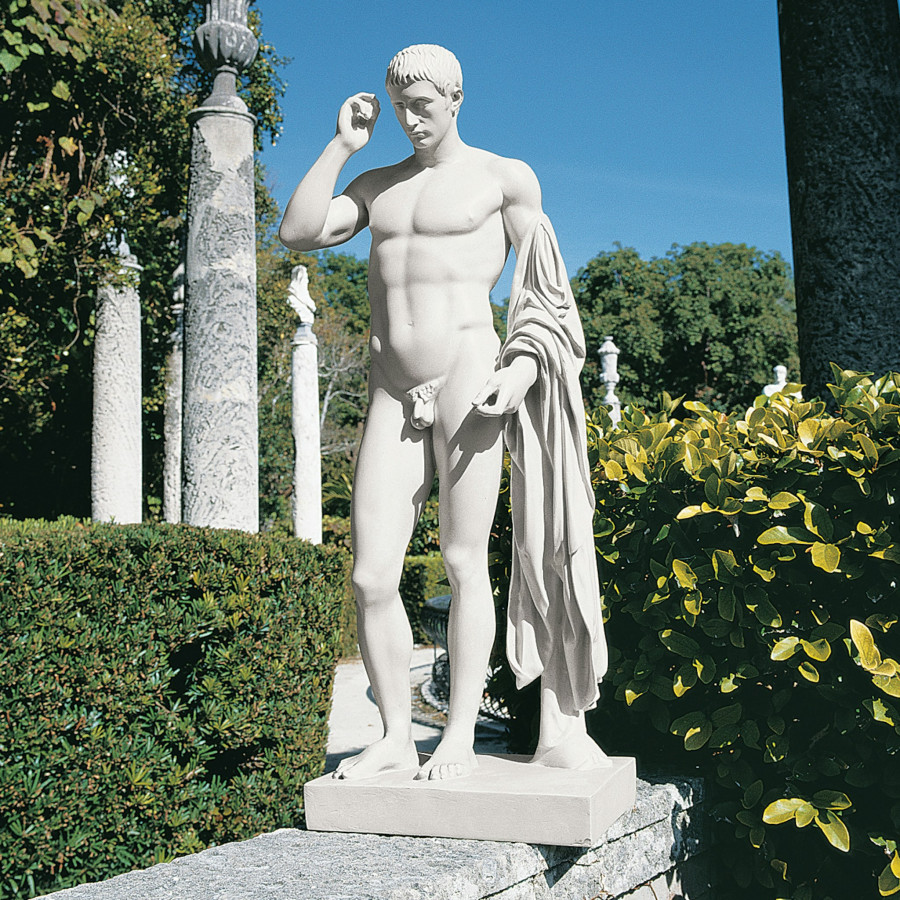 Toscano - Marcellus Classical Nude Male Statue