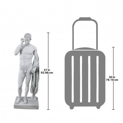 Toscano - Marcellus Classical Nude Male Statue