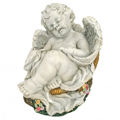 Toscano Afternoon Nap Angel Statue - Medium