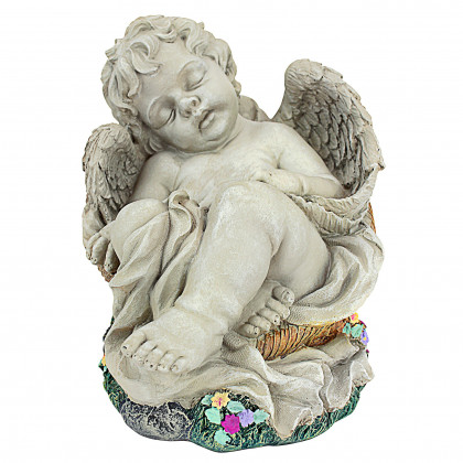 Toscano Afternoon Nap Angel Statue - Medium