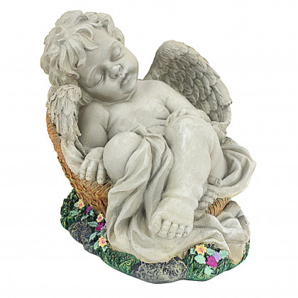 Toscano Afternoon Nap Angel Statue - Medium