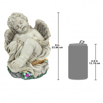 Toscano Afternoon Nap Angel Statue - Medium