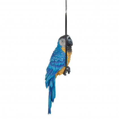 Toscano Polly in Paradise Parrot on Ring Perch - Large