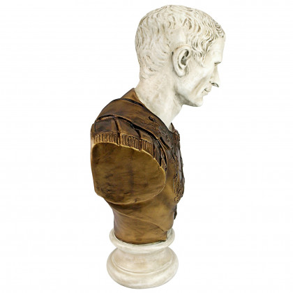 Toscano - Julius Caesar Roman Emperor Sculptural Bust