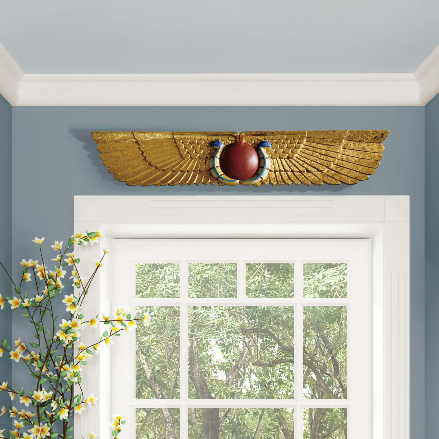Toscano - Egyptian Temple Sculptural Wall Pediment