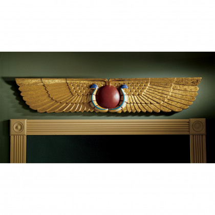 Toscano - Egyptian Temple Sculptural Wall Pediment