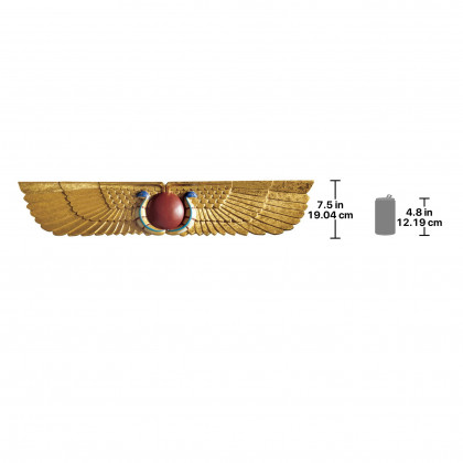 Toscano - Egyptian Temple Sculptural Wall Pediment