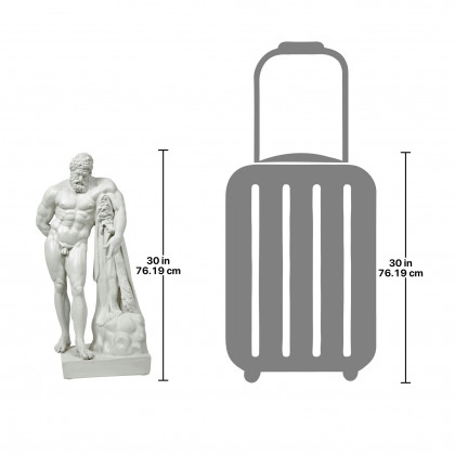 Toscano - Greek God Farnese Hercules Garden Statue