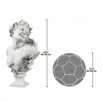 Toscano - Mademoiselle de la Danse Bust Statue