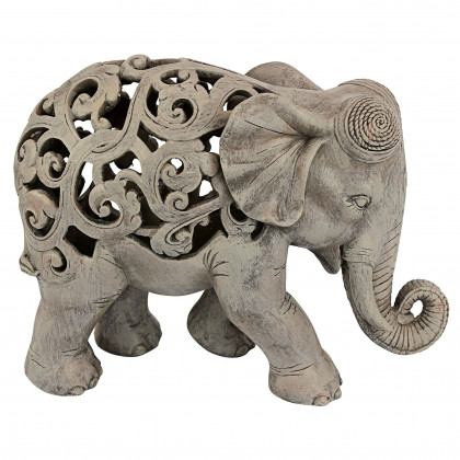 Toscano - Anjan the Elephant Jali Statue