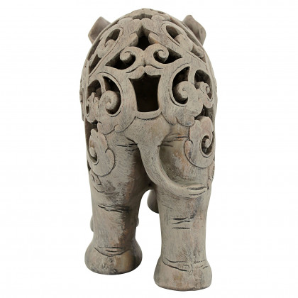 Toscano - Anjan the Elephant Jali Statue