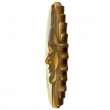 Toscano - Celestial Harmony Sun and Moon Wall Sculpture