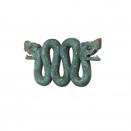 Toscano - Aztec Double-Headed Serpent Wall Sculpture