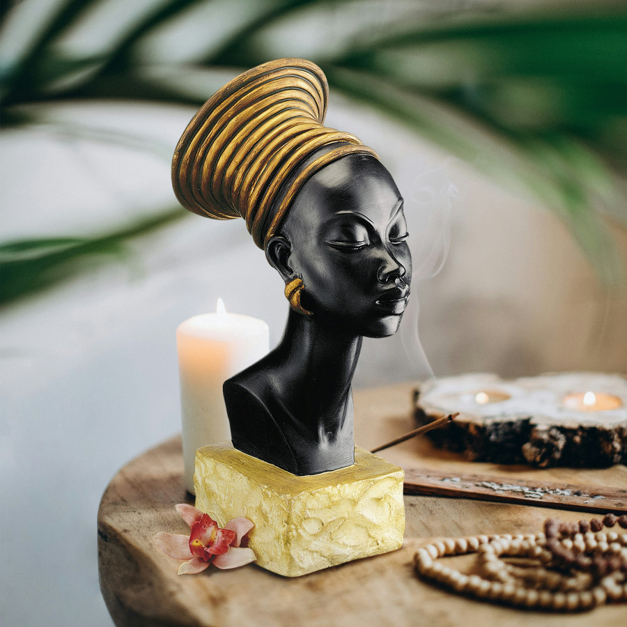 Toscano - Nubian Kandake African Queen Sculptural Bust