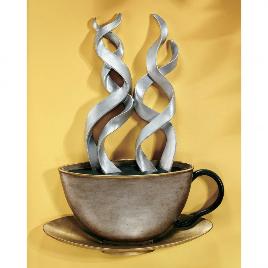 Toscano - Cup of Joe Wall Sculpture