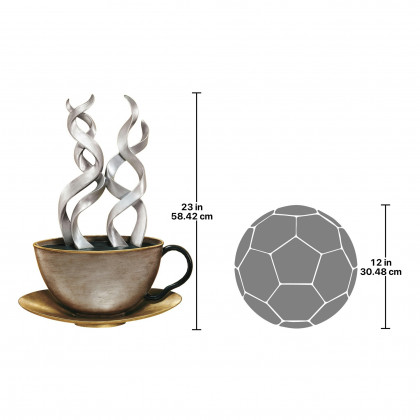 Toscano - Cup of Joe Wall Sculpture