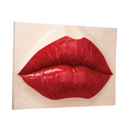 Toscano - Pop Art Lips Wall Sculpture